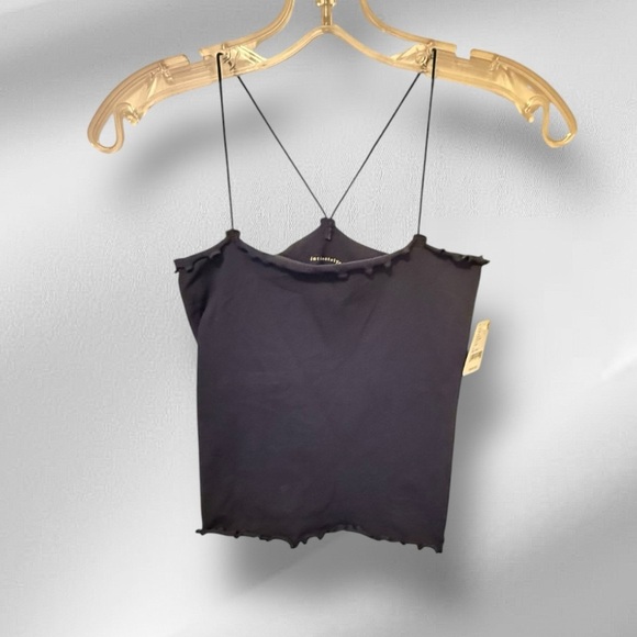 Free People Tops - Intimately Free People Navy Crop‎ Camisole nwt